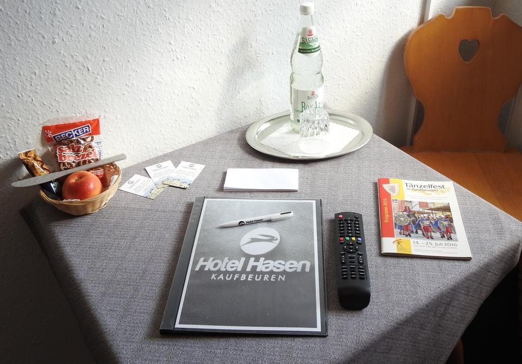 Hotel Hasen Kaufbeuren Allgaeu Екстериор снимка