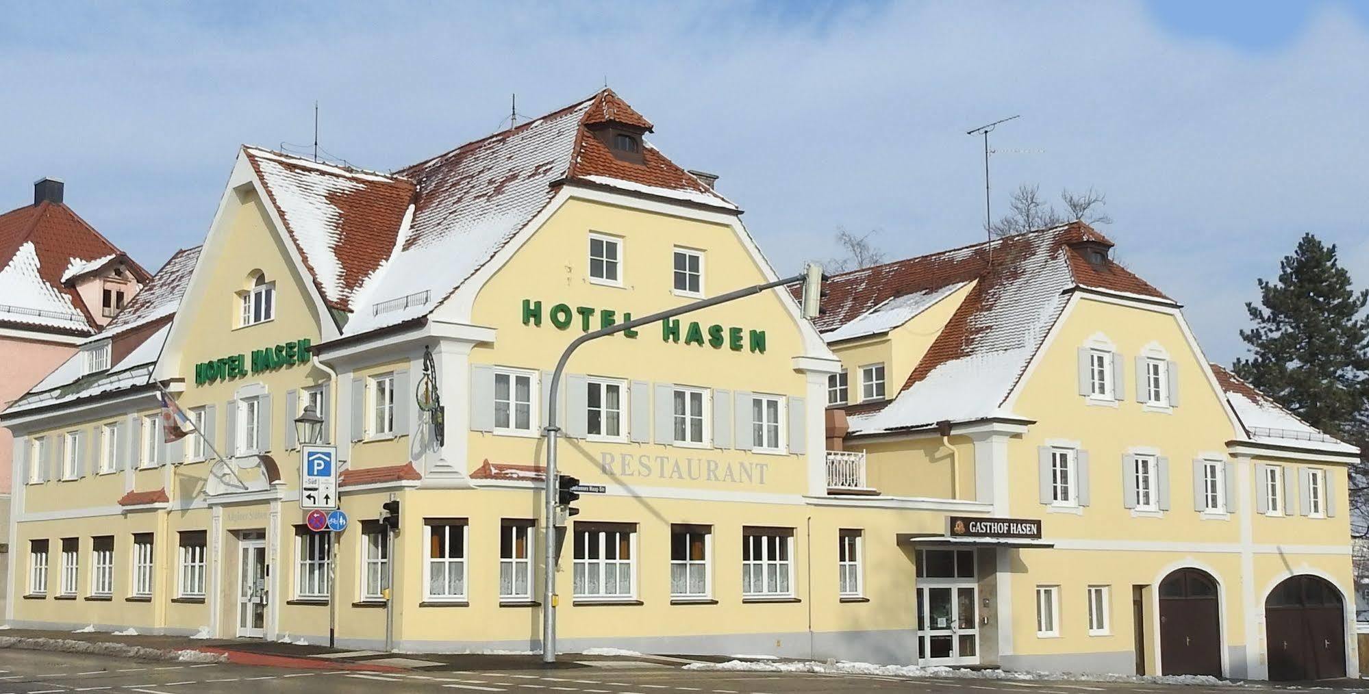 Hotel Hasen Kaufbeuren Allgaeu Екстериор снимка